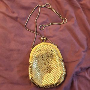 Gold Bling Mini-Clutch Evening Bag